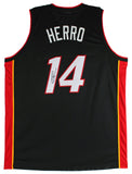 Tyler Herro Authentic Signed Black Pro Style Jersey Autographed JSA