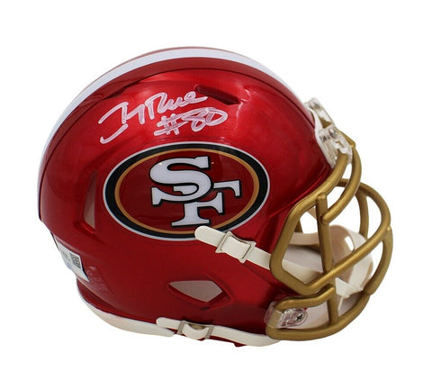 Jerry Rice Signed San Francisco 49ers Speed Flash NFL Mini Helmet