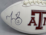 Michael Bennett Martellus Bennett Signed Texas A&M Logo Football- JSA W Auth