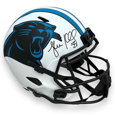 Panthers Luke Kuechly Autographed Signed F/S Lunar Speed Rep Helmet - Beckett