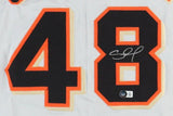 Pablo Sandoval Signed San Francisco Giant Jersey Beckett /Kung Fu Panda 3rd Base