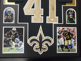 FRAMED ALVIN KAMARA AUTOGRAPHED SIGNED NEW ORLEANS SAINTS JERSEY JSA COA