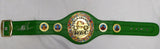 Mike Tyson Autographed Green WBC World Championship Belt Smudged Beckett BJ04149