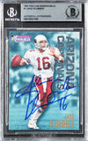 Cardinals Jake Plummer Signed 1997 Pro Line Memorabilia #1 RC Card BAS Slabbed