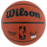 Celtics Larry Bird Authentic Signed Wilson Indoor/Outdoor Basketball BAS Witness