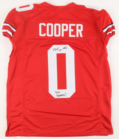Jonathon Cooper Signed Ohio State Buckeyes Jersey (JSA COA) Broncos Linebacker
