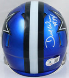 DeMarcus Ware Autographed Dallas Cowboys Flash Speed Mini Helmet-Beckett W Holo