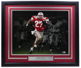 Eddie George Signed Framed Ohio State Buckeyes 16x20 Photo BAS ITP