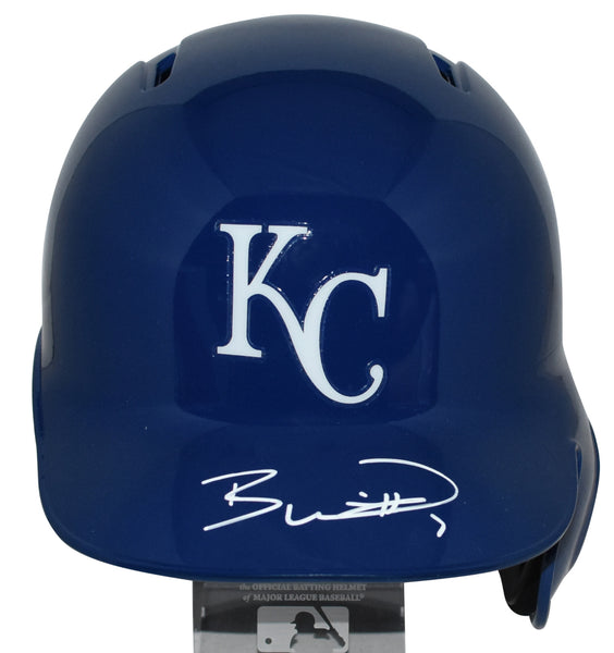 BOBBY WITT JR SIGNED KANSAS CITY ROYALS FULL SIZE BASEBALL BATTING HELMET BAS