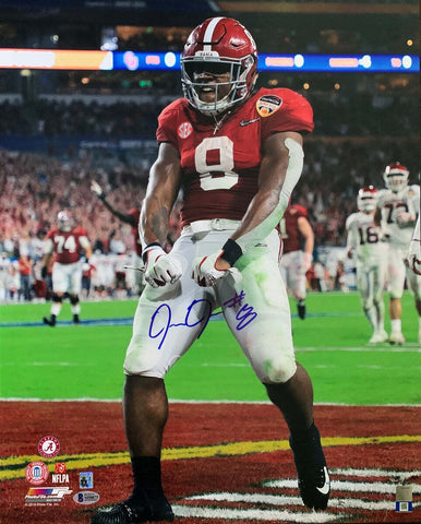 Josh Jacobs Autographed Alabama Crimson Tide 16x20 Photo Beckett Witnessed #1