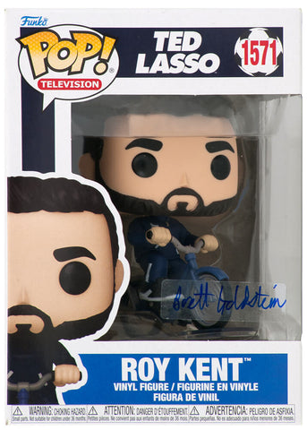 Brett Goldstein signed Ted Lasso Roy Kent On Bike Funko Pop #1571 (SCHWARTZ COA)