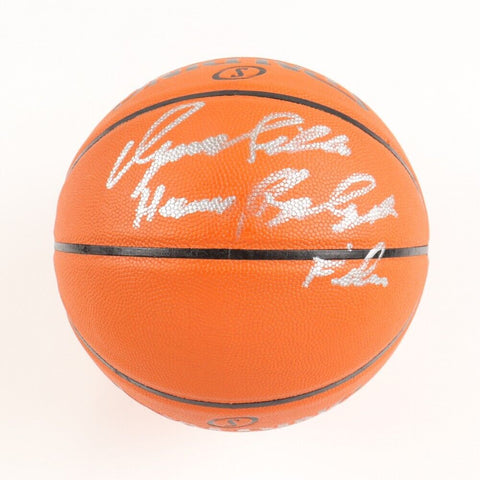 Dominique Wilkins Signed Basketball Human Highlight Film (JSA COA) Atlanta Hawks