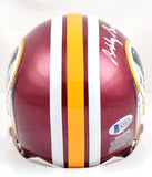 Bobby Beathard Autographed Washington Mini Helmet w/ HOF - Beckett W *White