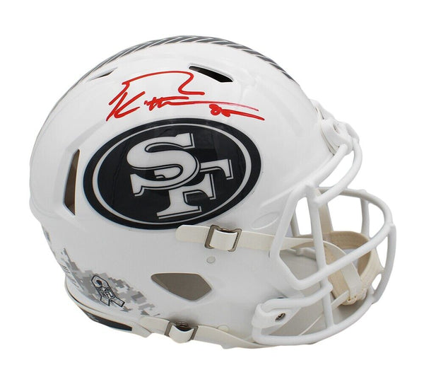 George Kittle Signed San Francisco 49ers Speed Authentic STS 3 NFL Helmet