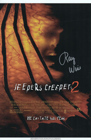 Ray Wise Signed Jeepers Creepers 2 11x17 Movie Poster - (SCHWARTZ SPORTS COA)