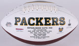 Jerry Kramer Signed Green Bay Packers Logo Football "H.O.F. 2018" (JSA COA)