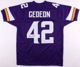 Ben Gedeon Signed Vikings Jersey (JSA) Minnesots 2017 4th Rnd, Draft Pick L.B.