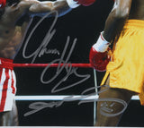 Sugar Ray Leonard & Tommy Hearns Signed 13x16 Framed Photo Display (Beckett COA)