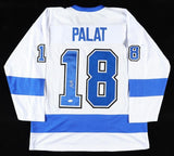 Ondrej Palat Signed Tampa Bay Lightning Jersey (JSA COA) 2xStanley Cup Champion