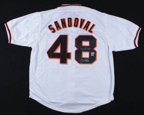 Pablo Sandoval Signed San Francisco Giants Jersey Inscrbd Kung Fu Panda PSA COA