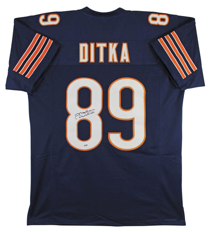 Mike Ditka Authentic Signed Navy Blue Pro Style Jersey Autographed PSA/DNA Itp