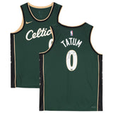 Jayson Tatum Autographed Celtics 2022-23 Swingman City Edition Jersey Fanatics