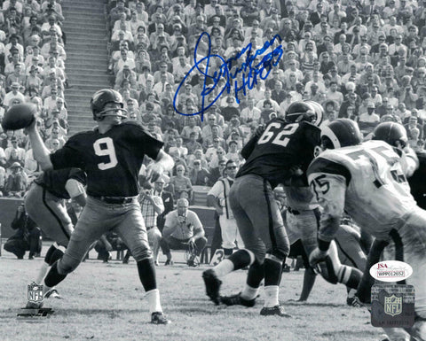 Sonny Jurgensen Autographed/Signed Washington Redskins 8x10 Photo HOF JSA 22051