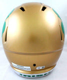 Jerome Bettis Autographed Notre Dame F/S Shamrock Speed Helmet - Beckett W Holo