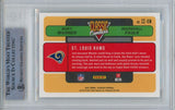 Marshall Faulk Kurt Warner Signed 2021 Panini Classics Combo #5 Beckett 43939