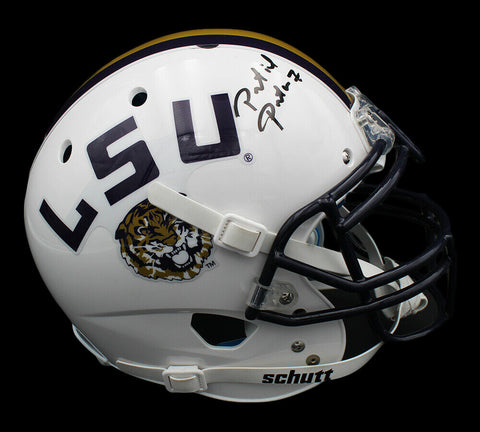 Patrick Peterson Signed LSU Tigers Schutt Authentic White NCAA Helmet