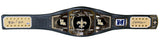 Rashid Shaheed Autographed "Geaux Saints!" Championship Title Belt Beckett