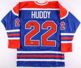 Charlie Huddy Signed Oilers Jersey (Beckett) Career 1979-1997 / 5x Cup Winner