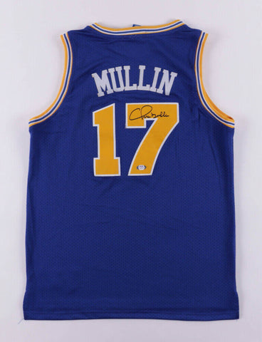 Chris Mullin Signed Golden State Warriors Custom On-Court Style Jersey PSA Holo