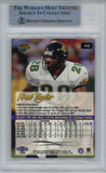 Fred Taylor Autographed 1998 Ultra #412 Trading Card Beckett 43920