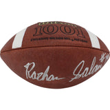 Rashaan Salaam Signed Buffaloes Wilson Leather 1001 Football BAS 44735