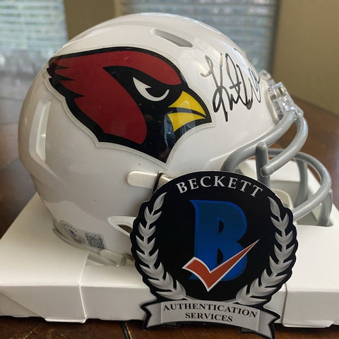 Kurt Warner Autographed Signed Arizona Cardinals Mini Helmet Beckett
