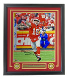 Patrick Mahomes Signed Framed 16x20 Kansas City Chiefs Throw Photo Fanatics