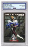 Jake Plummer Signed 1997 SB All American Rookie Football Card #94 w/Snake (PSA)