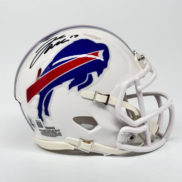 JOSH ALLEN SIGNED AUTOGRAPHED BUFFALO BILLS MINI HELMET BECKETT