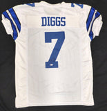 Dallas Cowboys Trevon Diggs Autographed Signed White Jersey PSA/DNA #3T59530