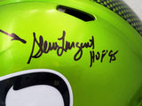 STEVE LARGENT & ZORN AUTOGRAPHED SEAHAWKS FLASH FULL SIZE AUTHENTIC HELMET TD!