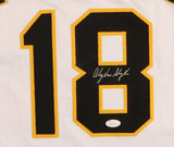 Andy Van Slyke Signed Pittsburgh Pirates Jersey (JSA) 3xAll Star Outfielder