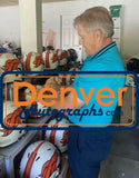 John Elway Autographed Denver Broncos Authentic Lunar Speed Helmet BAS 32132