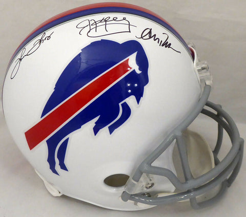 KELLY, THOMAS & ANDRE REED AUTOGRAPHED BILLS FULL SIZE HELMET BECKETT 185866