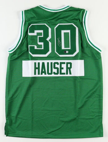 Sam Hauser Signed Boston Celtics Jersey (Beckett) 2024 NBA Champion