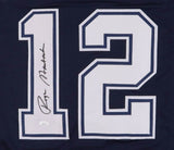 Roger Staubach Signed Dallas Cowboys Jersey (JSA) 2xSuper Bowl Champion Q.B.