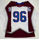 Autographed/Signed Mikko Rantanen Colorado White Hockey Jersey JSA COA