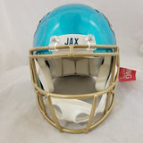 TREVOR LAWRENCE SIGNED JACKSONVILLE JAGUARS F/S FLASH SPEED AUTH HELMET FANATICS