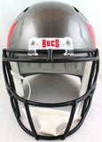 John Lynch Autographed Tampa Bay Bucs F/S Speed Helmet W/ HOF- Beckett W *White