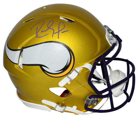 RANDY MOSS SIGNED AUTOGRAPHED MINNESOTA VIKINGS AUTHENTIC FLASH HELMET BECKETT